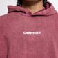 Burgundy washed Hoodie