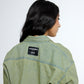 Washed Olive Denim Shirt
