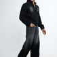 Chapter2Drip Black washed denim hoodie & bottoms set — view 6
