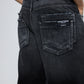 Chapter2Drip Black washed denim hoodie & bottoms set — view 8