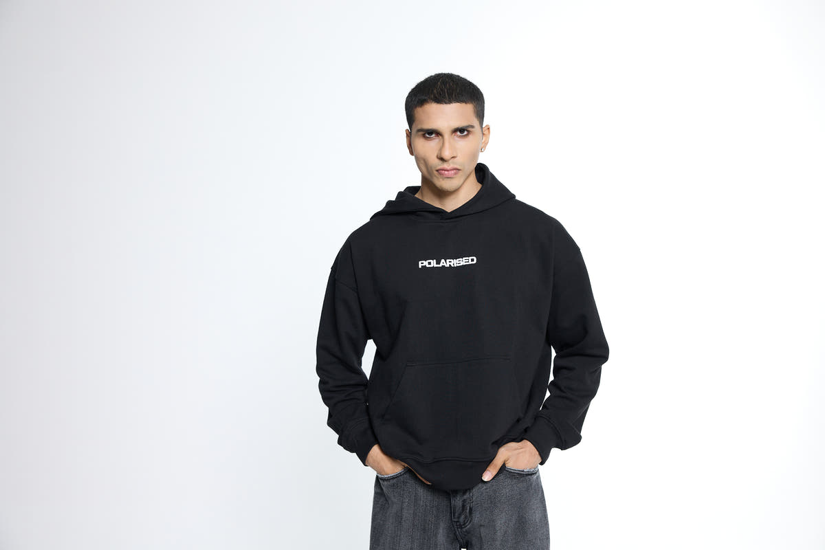Chapter2Drip Black Polarised hoodie