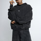 Black Wash Hoodie