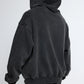 Black Wash Hoodie