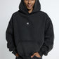 Black Wash Hoodie