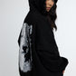Polarised Hoodie Black