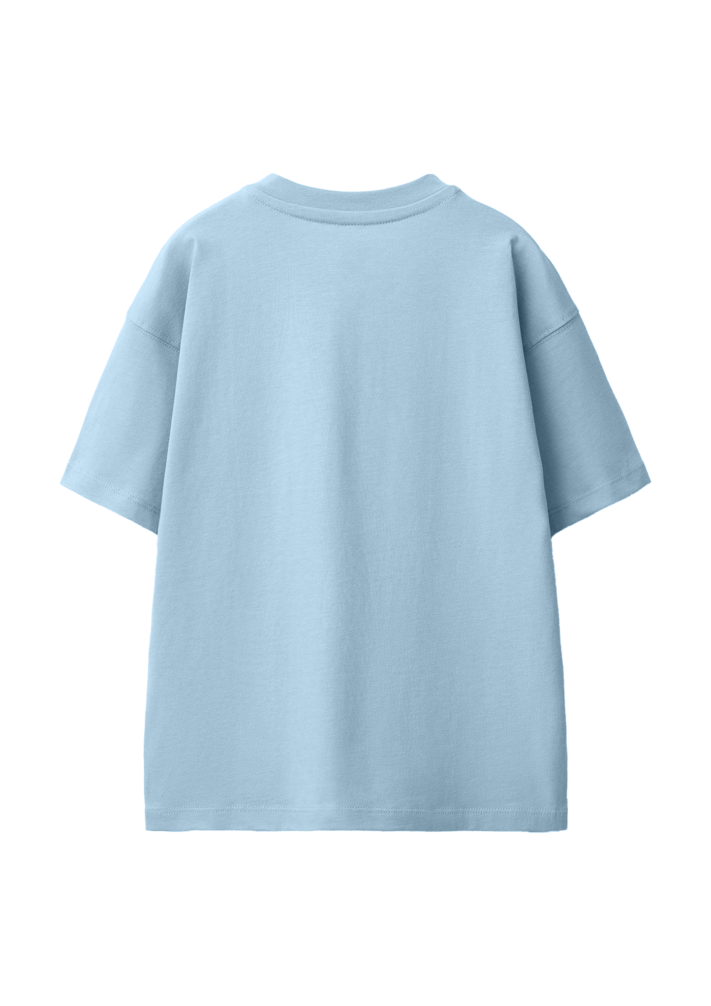 Light Blue Solid T-Shirt Jr