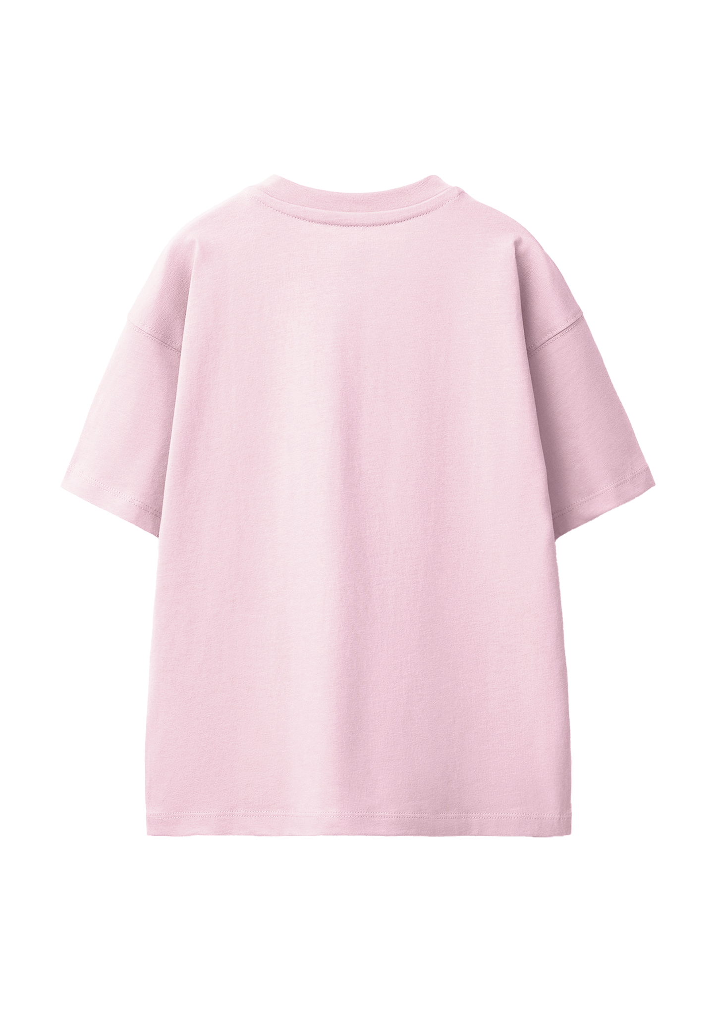 Light Pink Solid T-Shirt Jr