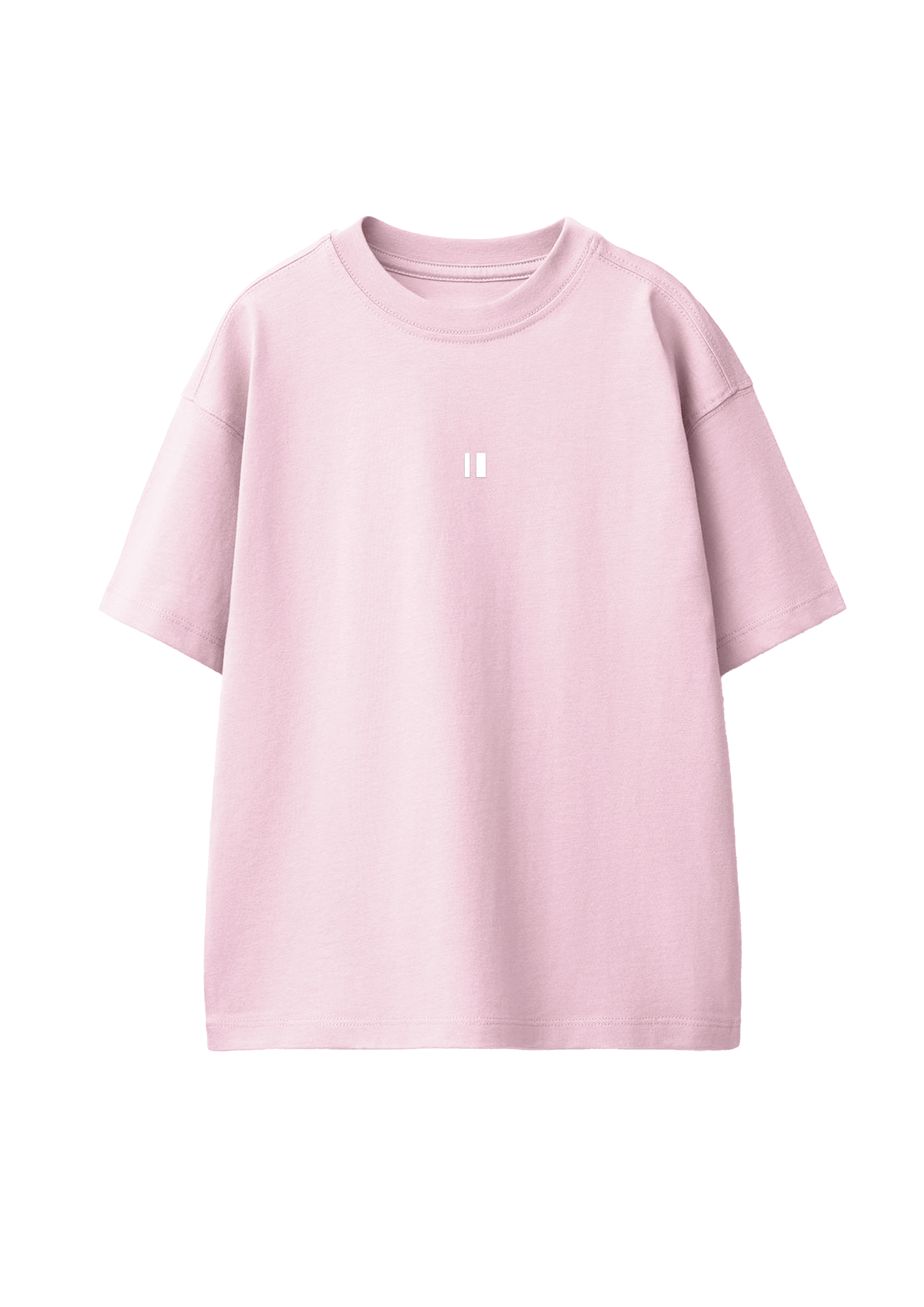 Light Pink Solid T-Shirt Jr