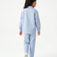 Light Blue Linen Set Jr