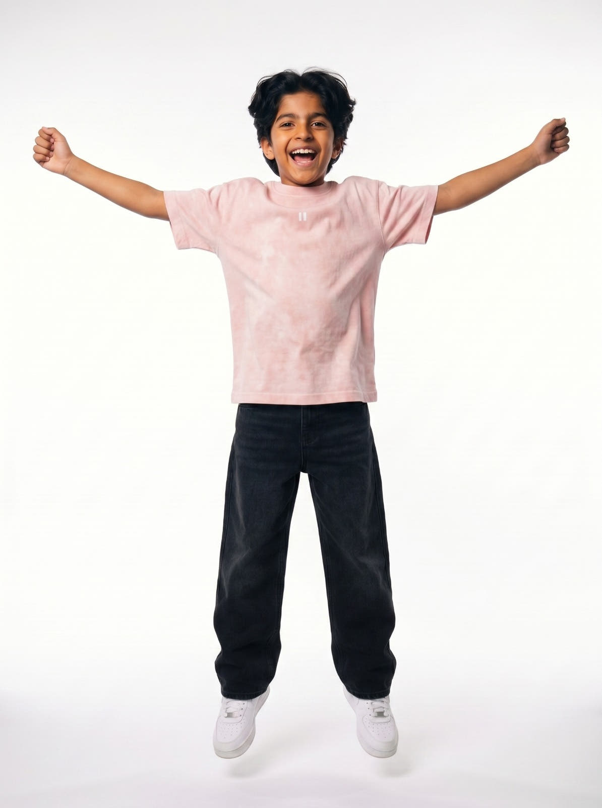 Light Pink Washed T-Shirt Jr