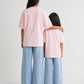 Light Pink Solid T-shirt Pack of 2