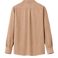 Mocha Brown Linen Shirt Jr
