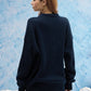Navy Rib Polo