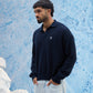 Navy Rib Polo