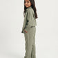 Olive Linen Set Jr