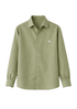 Chapter2Drip Olive linen shirt (Jr)