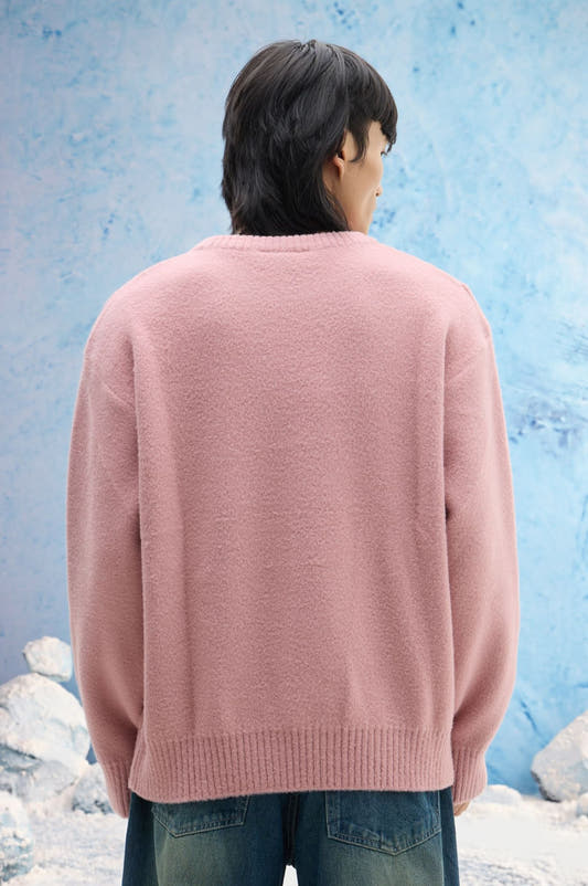 Pink Basic Sweater