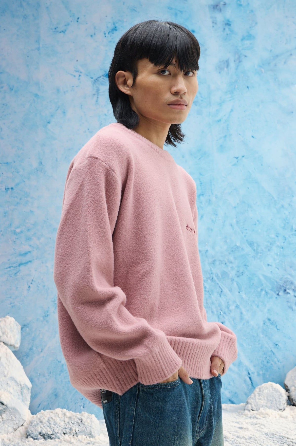 Pink Basic Sweater