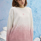 Pink Ombre Sweater