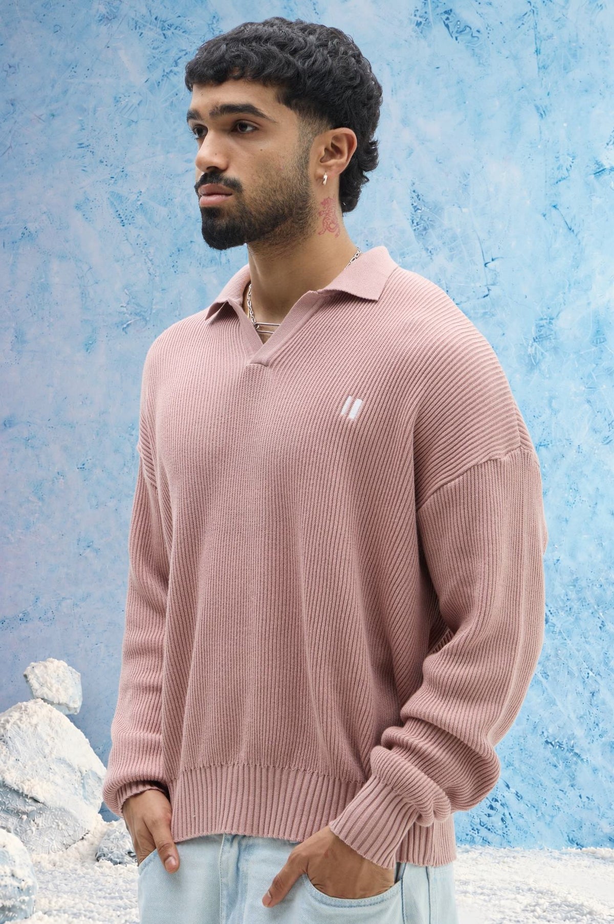 Pink Rib Polo