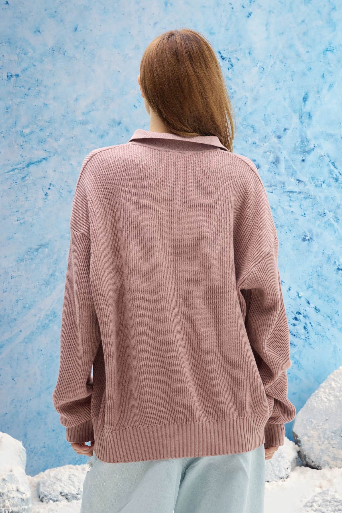 Pink Rib Polo