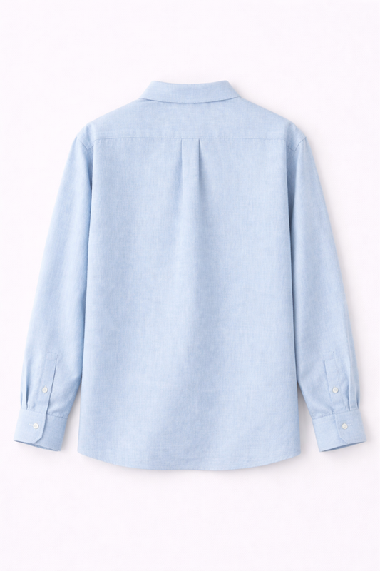 Light Blue Linen Shirt Jr