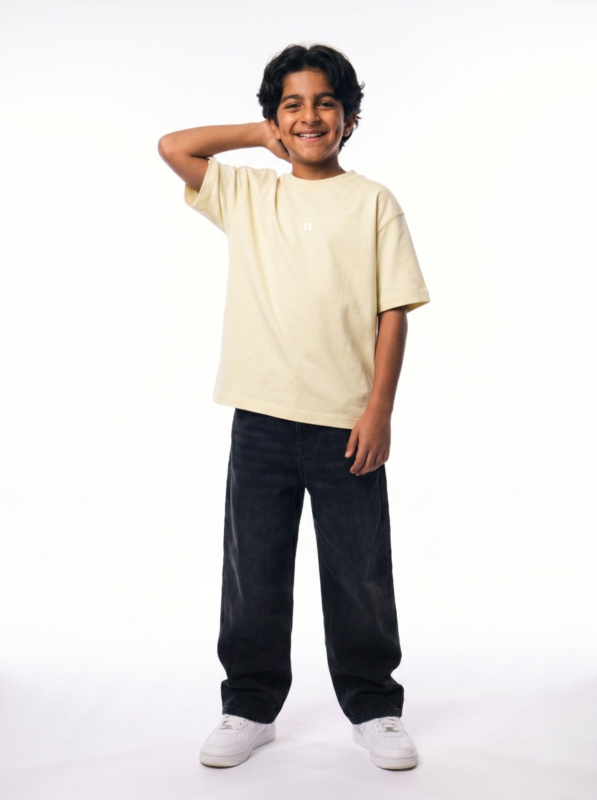 Sand Solid T-Shirt Jr