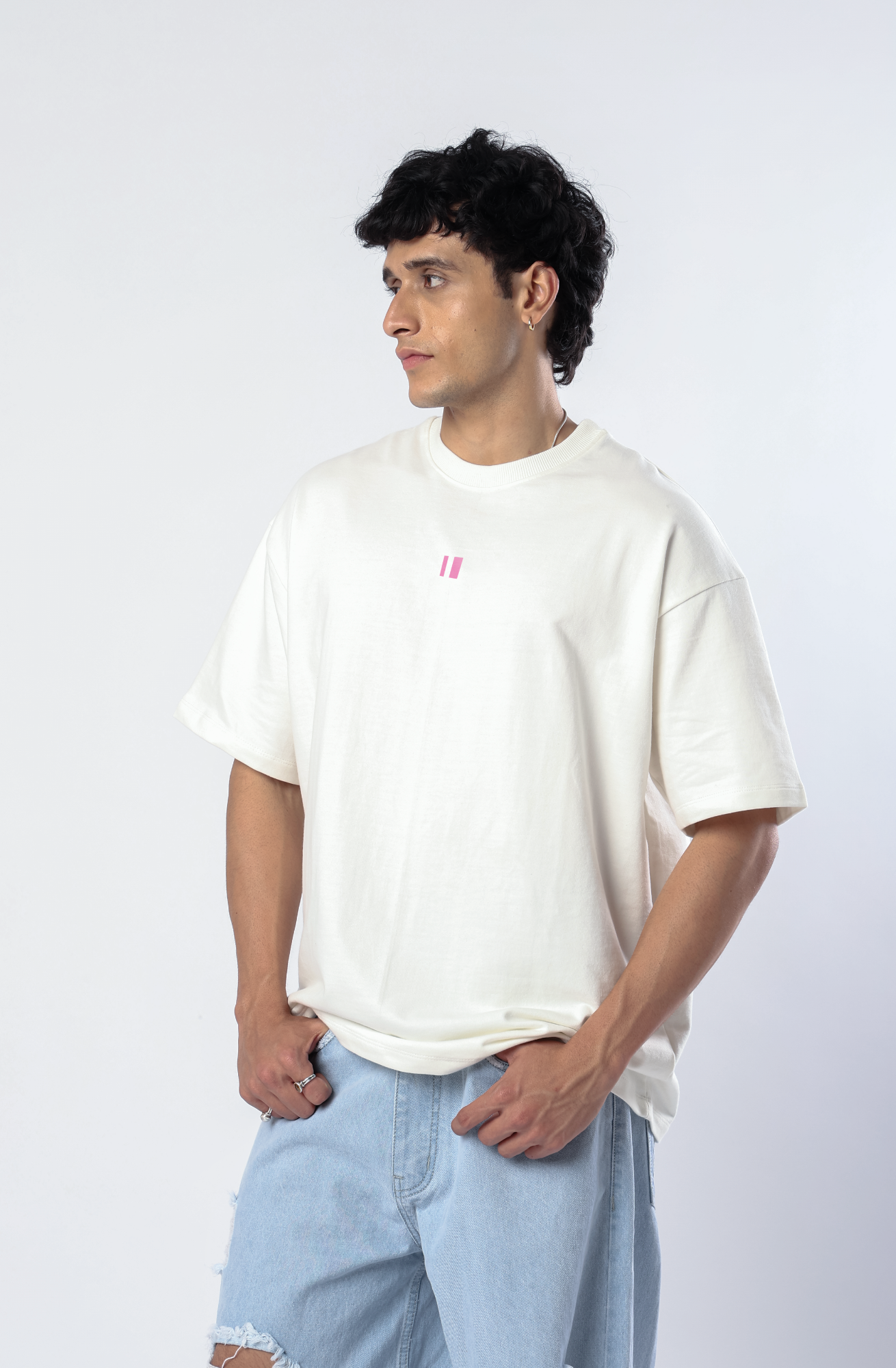 White Stupid Cupid T-shirt