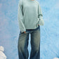 Teal Basic Sweater