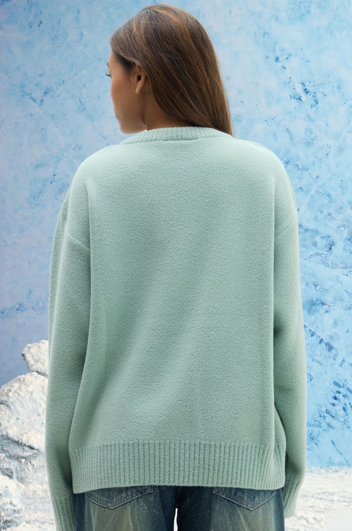 Teal Basic Sweater