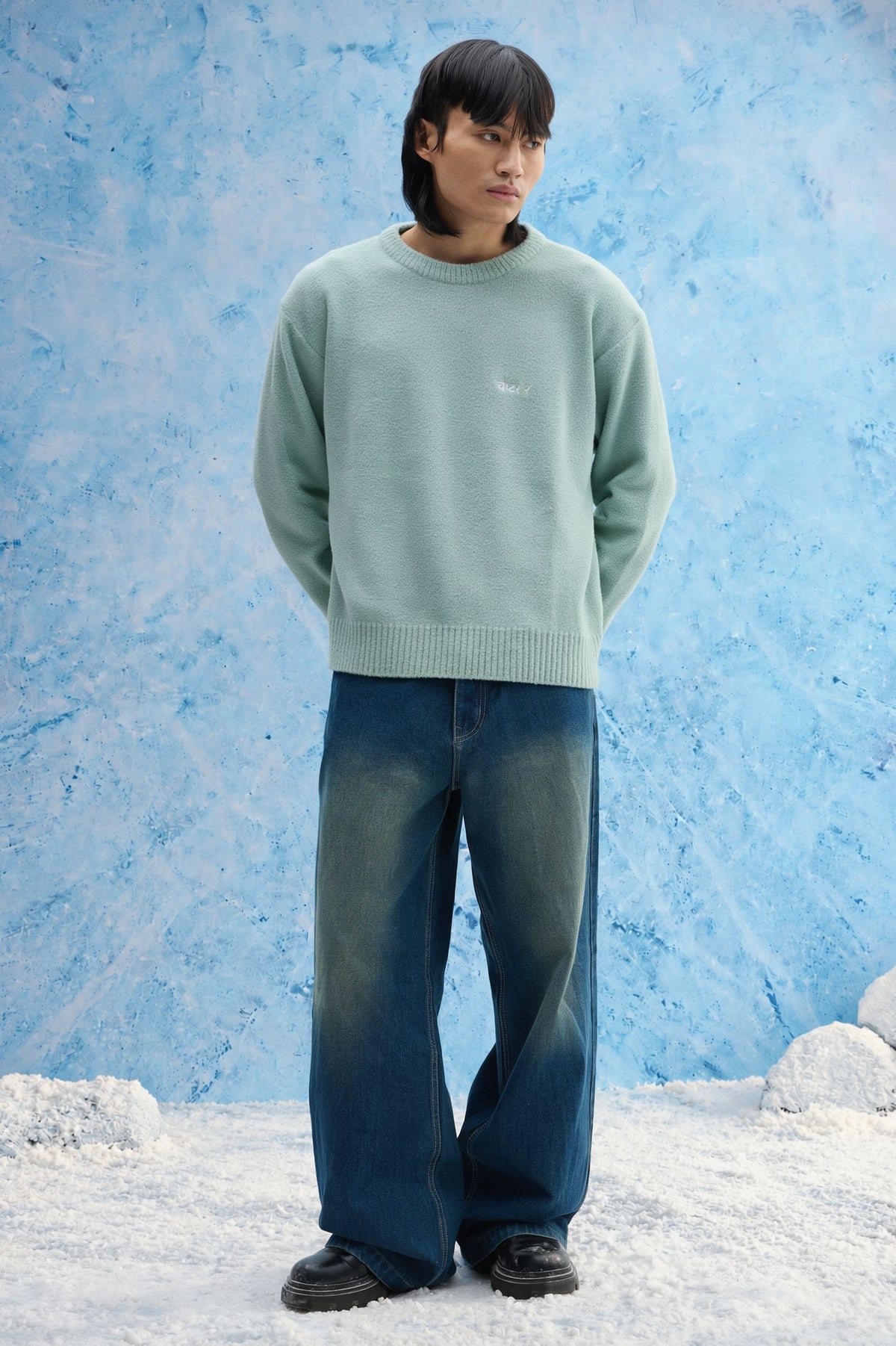 Teal Basic Sweater