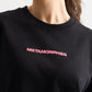 BLACK METAMORPHED BUTTERFLY T-SHIRT