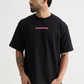BLACK METAMORPHED BUTTERFLY T-SHIRT