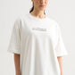 WHITE ARTIFICIALLY INTELLIGENT T-SHIRT
