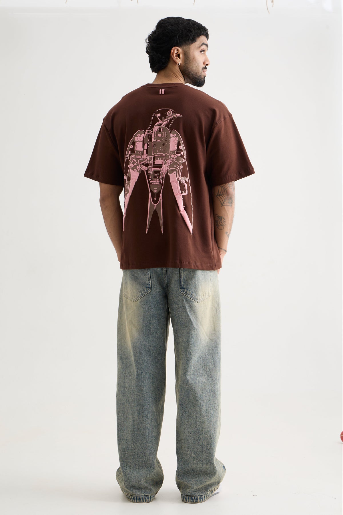 BROWN ARTIFICIALLY INTELLIGENT T-SHIRT