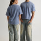 DUSTY BLUE WASH T-SHIRT