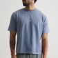 DUSTY BLUE WASH T-SHIRT