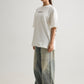 WHITE METAMORPHED HANS T-SHIRT