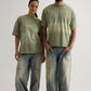 OLIVE WASH T-SHIRT