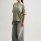 OLIVE OMBRE T-SHIRT