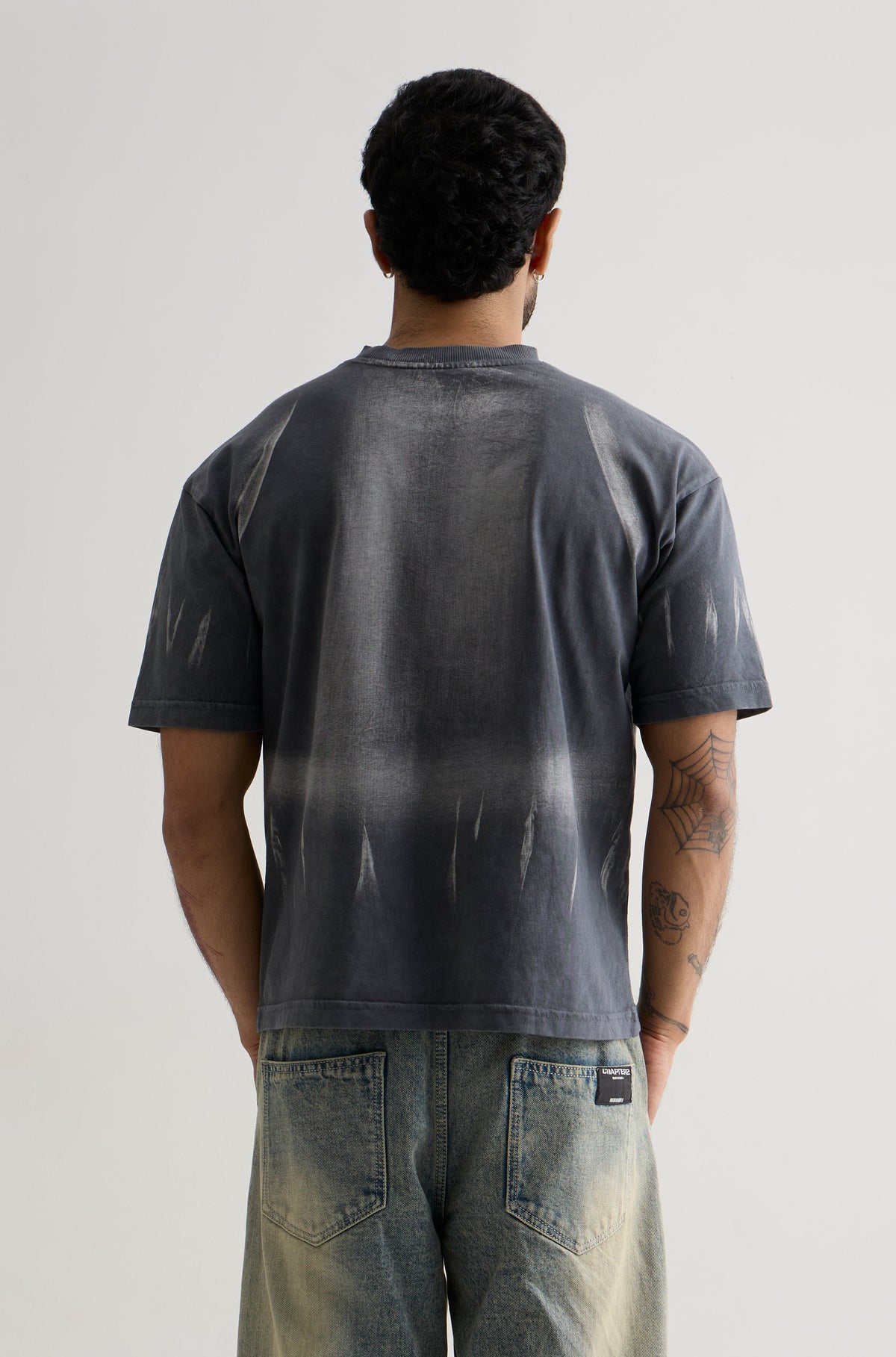 DARK GREY WASH MORPH T-SHIRT
