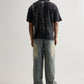 CHARCOAL WASH WAFFLE T-SHIRT