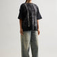 CHARCOAL WASH WAFFLE T-SHIRT