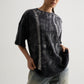 CHARCOAL WASH WAFFLE T-SHIRT