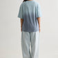 BLUE OMBRE WASH T-SHIRT