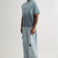 BLUE OMBRE WASH T-SHIRT