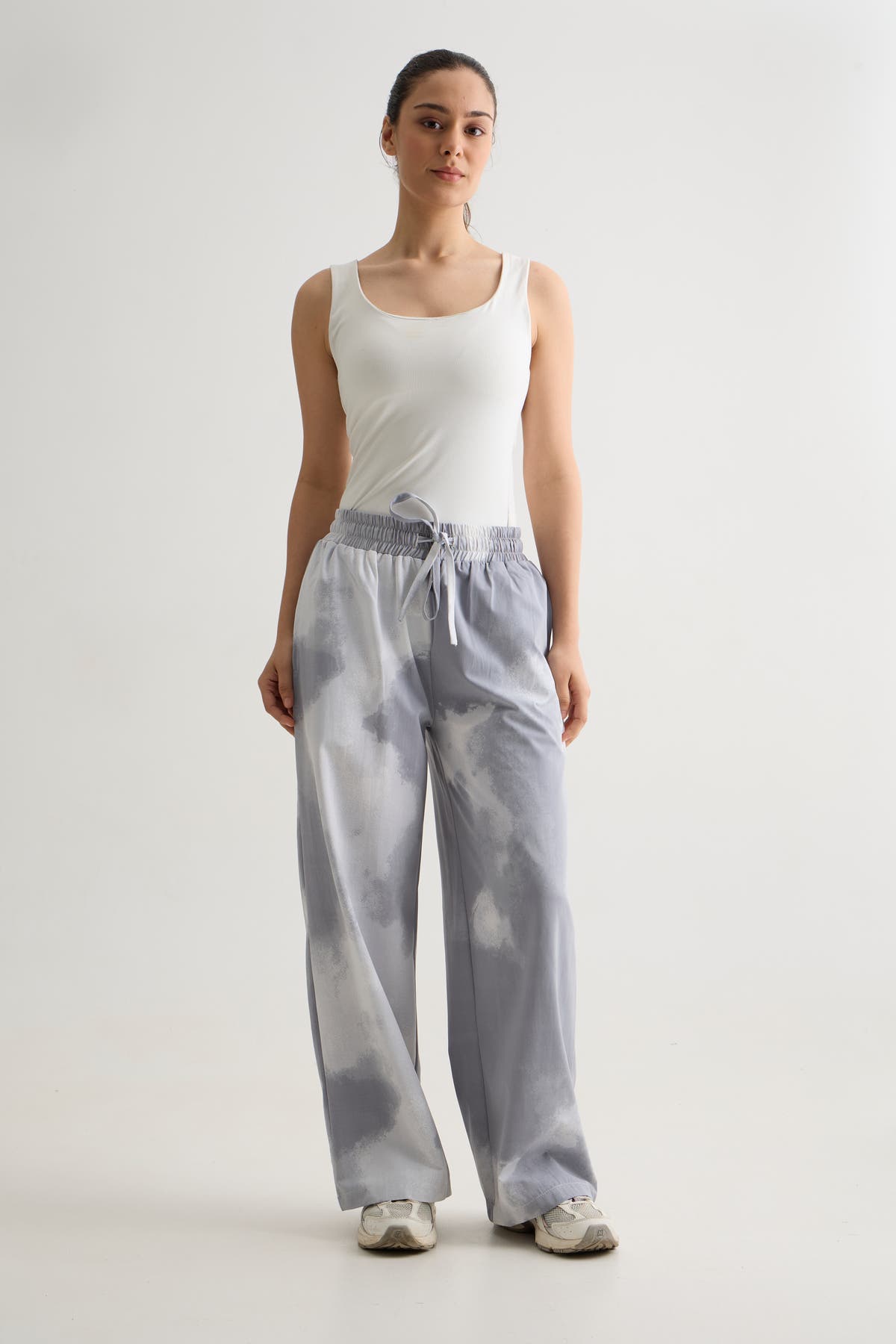 DUSTY GREY CLOUD JOGGERS