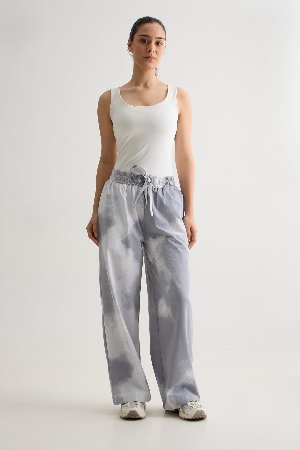 DUSTY GREY CLOUD JOGGERS
