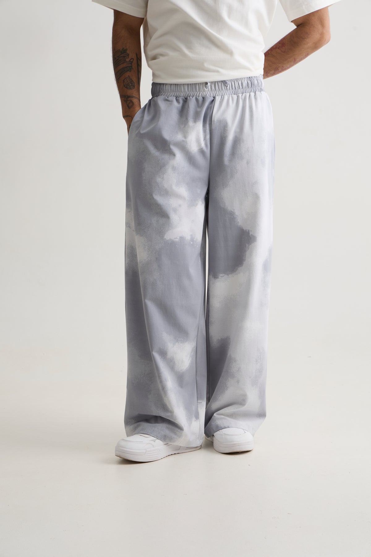 DUSTY GREY CLOUD JOGGERS