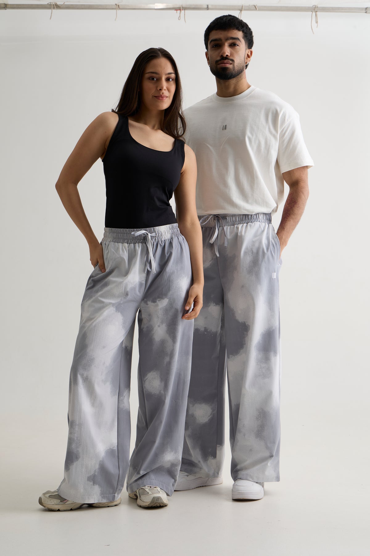 DUSTY GREY CLOUD JOGGERS